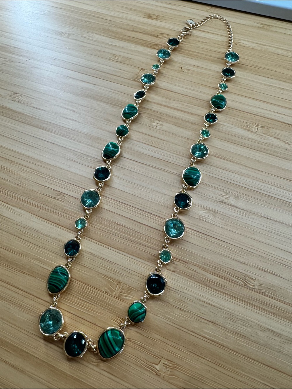 Banana Republic Malachite Necklace